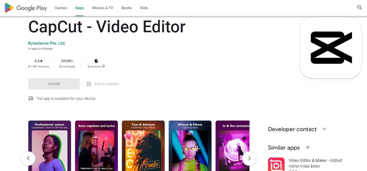 CapCut - Video Editor