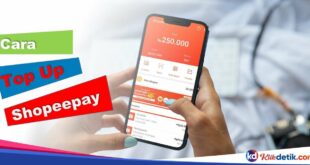 Cara Top Up Shopeepay