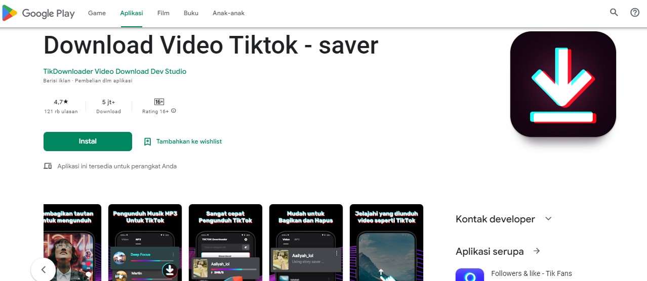 Download Video Tiktok - saver