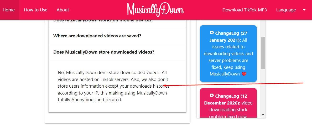 MusicallyDown TikTok Keamanan