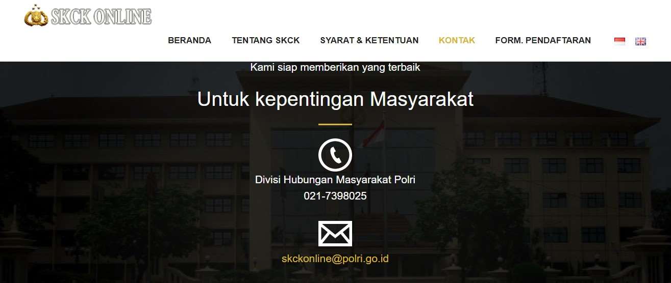 Persyaratan Bikin SKCK Online