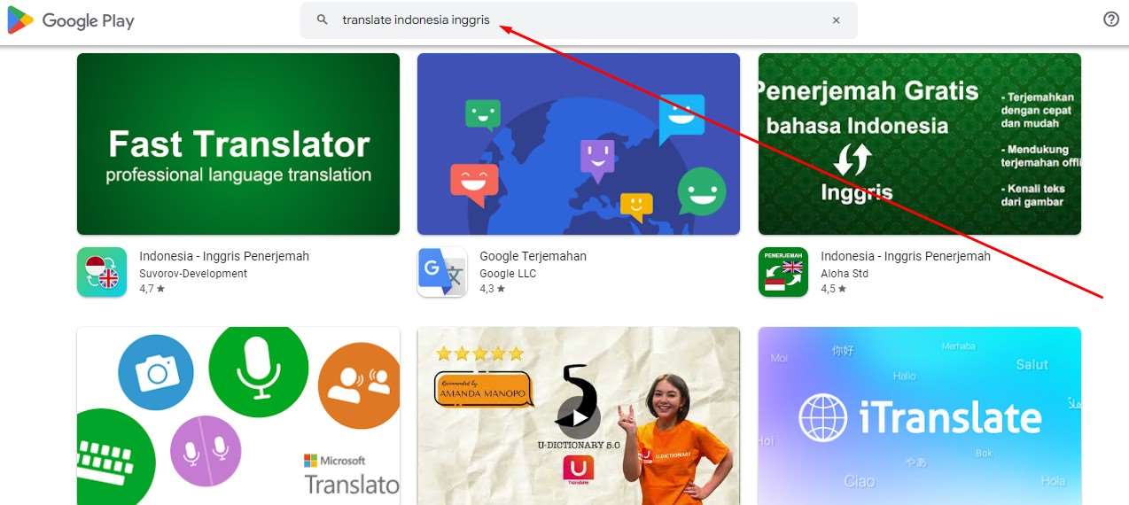 Terjemah Apps Android