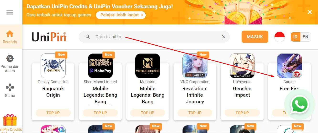 Unipin Com FF Tentang Unipin