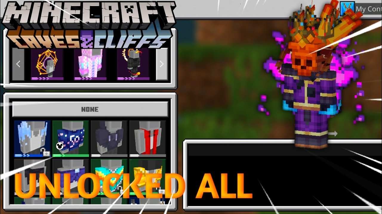 Mod Combo Unlock All Item Minecraft