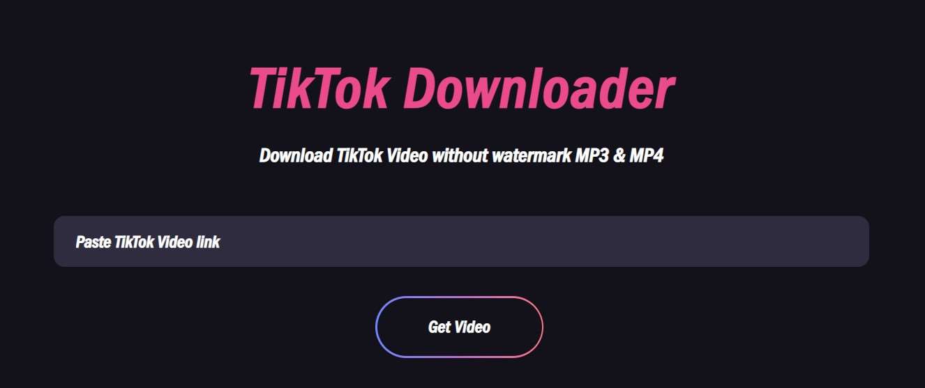 Www Download Video Tiktok TikDown