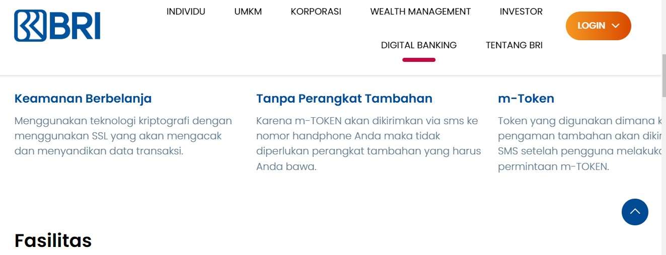 iBank BRI Co Id Manfaat