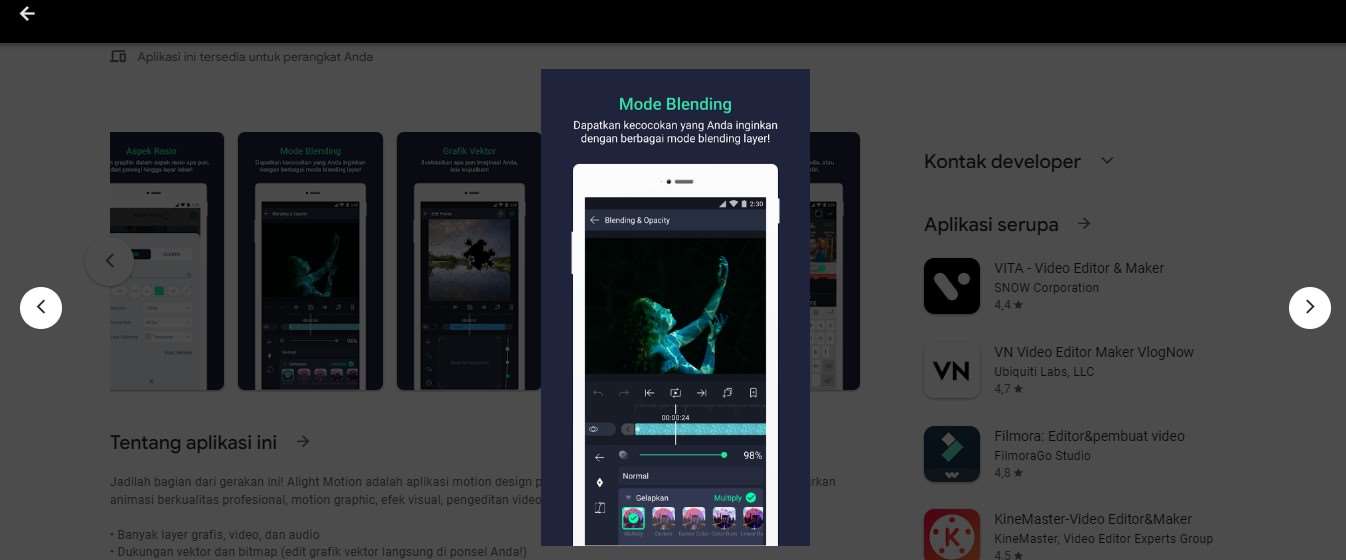 Alight Motion Apk Pengeditan