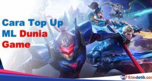 Cara Top Up ML Dunia Game