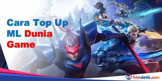 Cara Top Up ML Dunia Game