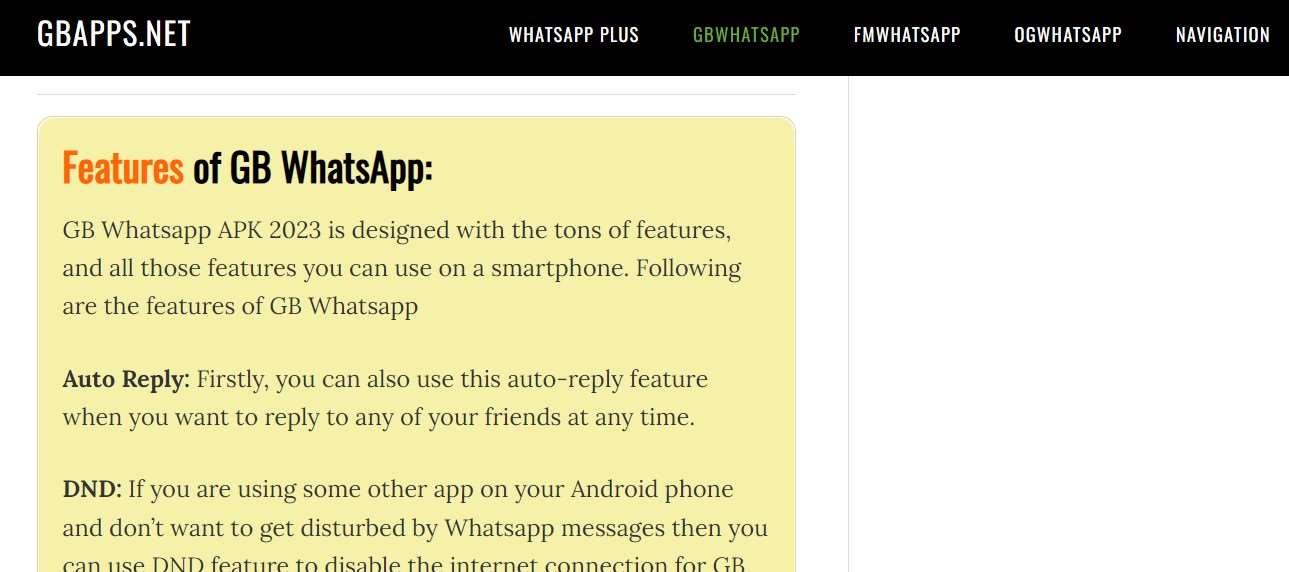 Download Aplikasi GBWhatsapp Privacy