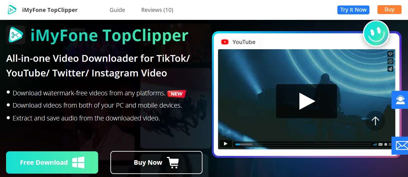Downloader for TikTok no Watermark iMyFone Kelebihan