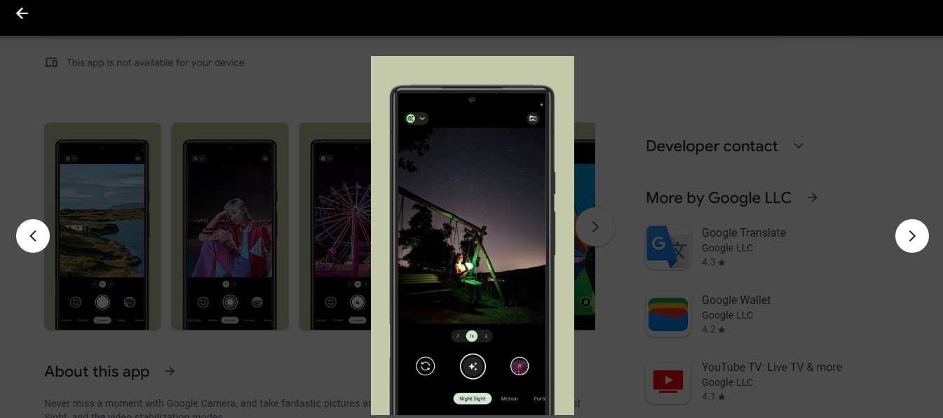 Download GCam Apk. Fitur Unggulan Lain