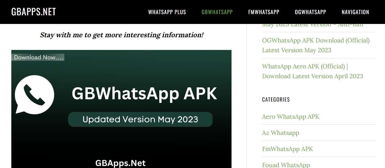 GB Whatsapp 2023 Whatsapp