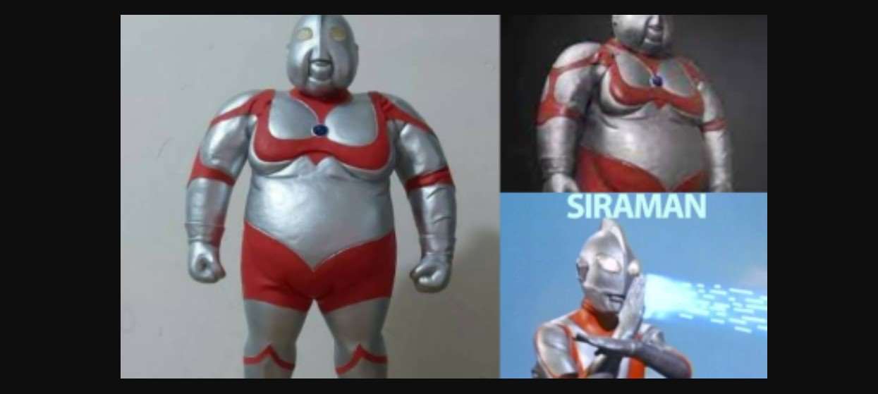 ultraman gendut Gemuk