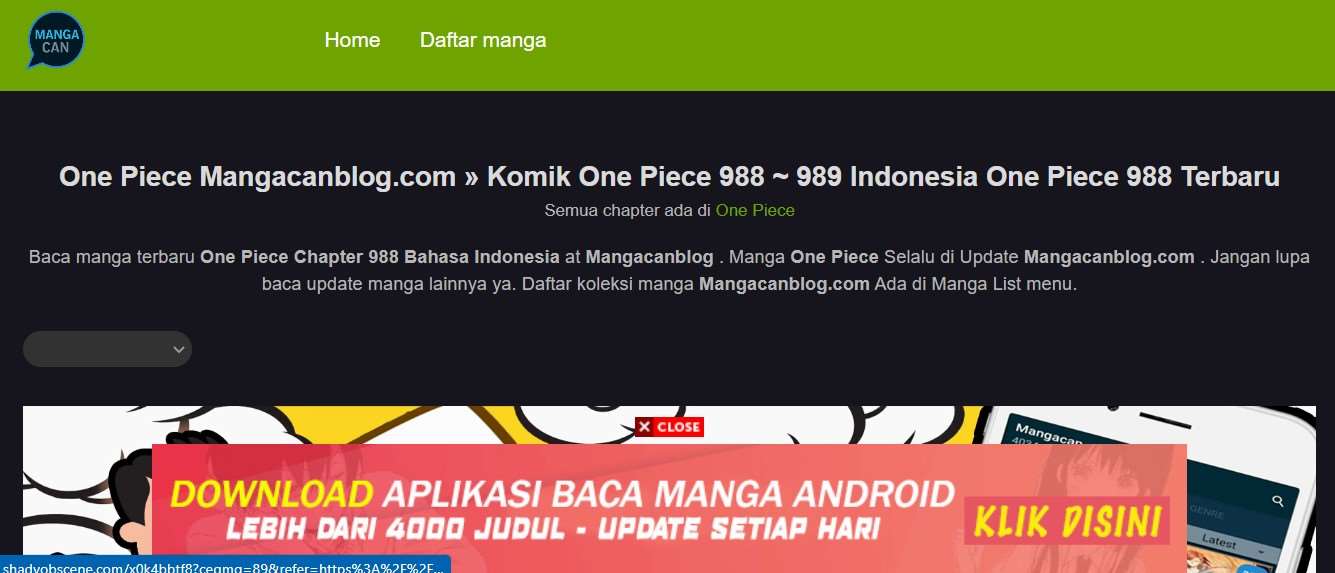 Mangakuweb Id Baca Mangacan