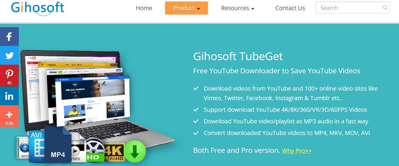 Mp4 YT Gihosoft TubeGet