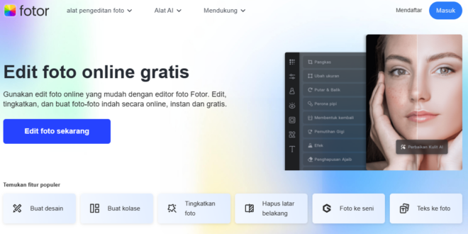 Edit foto online gratis
